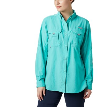 Columbia PFG Bahama Long Sleeve, Camisa Azules Para Mujer | 054163-LAC